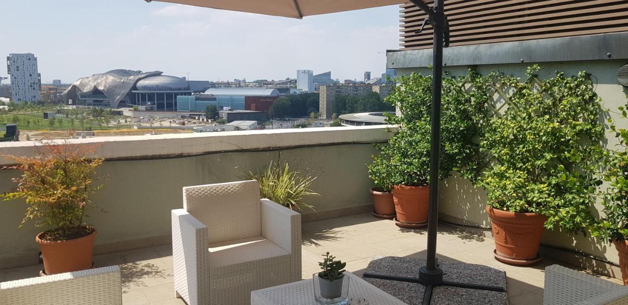 City Life Sky Apartment- Mico- Breathtaking Penthouse 米兰 外观 照片